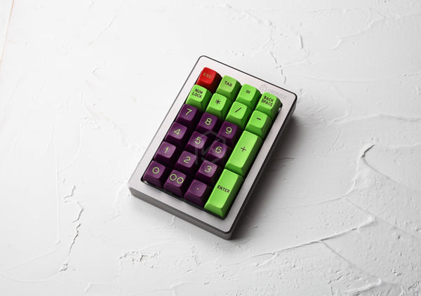 Anodized Aluminium Case For Cospad XD24 Custom Keyboard With tempered glass Diffuser Rotary Brace Supporter - KPrepublic