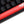 Novelty Shine Through Sakura spacebar Keycaps ABS Etched black red