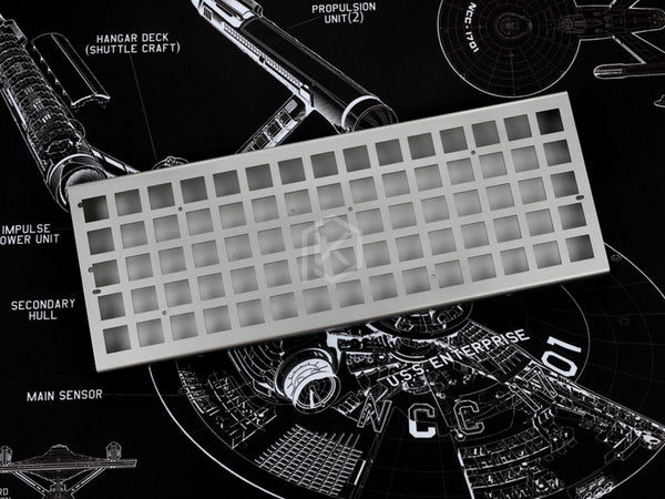 Stainless Steel Enclosed Case Case For XD75Re 60% Custom Keyboard - KPrepublic