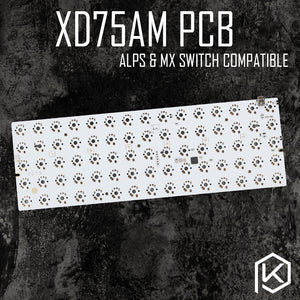 XD75Am xiudi 60% Custom Keyboard pcb - KPrepublic