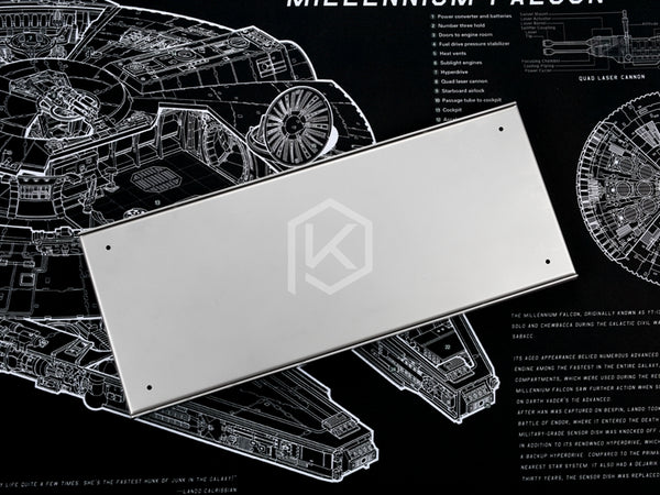 stainless steel enclosed case for xd84 eepw84 75% mechanical keyboard - KPrepublic