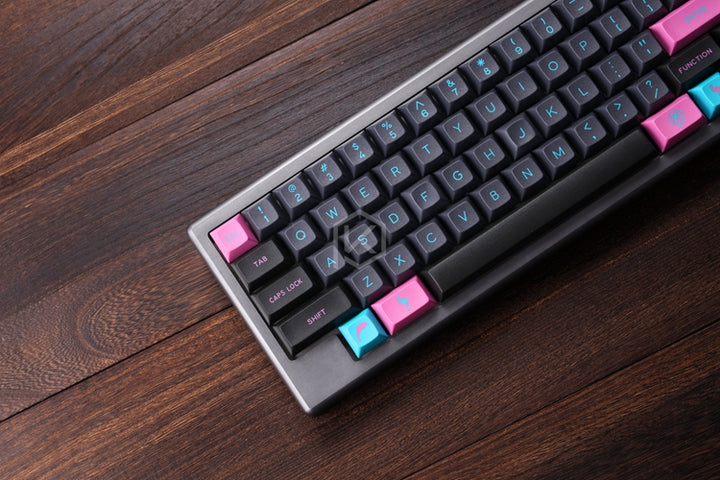 Xd64 Keyboard XD64 XD60 60% HHKB Layout Aluminium Case With the tempered glass diffu