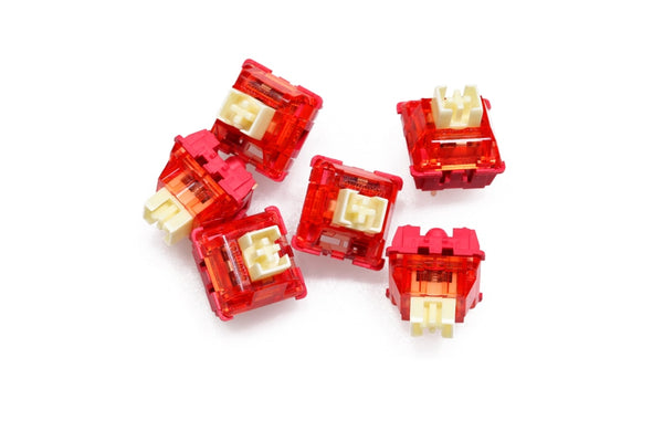 HUANO American Rose Garden Switch RGB Linear 35g Switches For Mechanical keyboard mx stem 3pin Red Yellow Dustproof