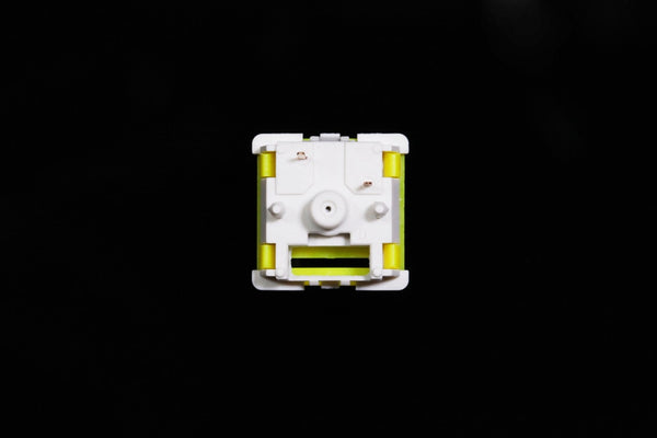 LCET Sprout Switch RGB Linear 50g Switches For Mechanical keyboard mx stem 5pin Green Yellow