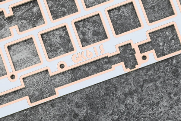 60% glass fiber Plate support gk61 gk61s gh60 only support plate mounted stabilizer
