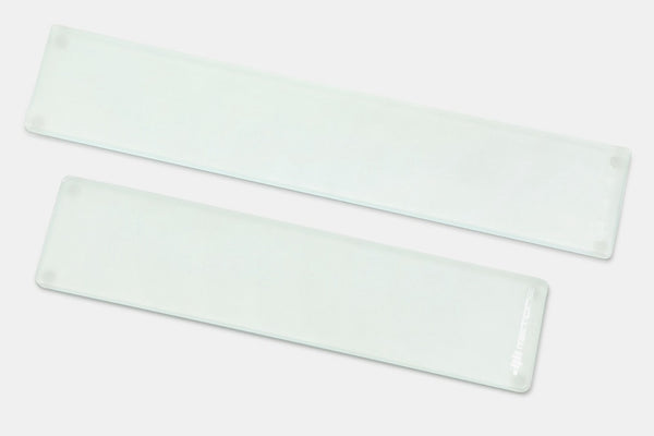 mstone crystal Wrist Rest Made from K5 glass Rubber feet for mechanical keyboards