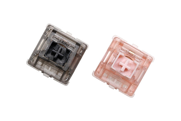 Gateron BOX V2 Ink Pink Black Switch Extras 50g 60g 5pin RGB Linear mx stem switch for mechanical keyboard 80m Pre Lubed