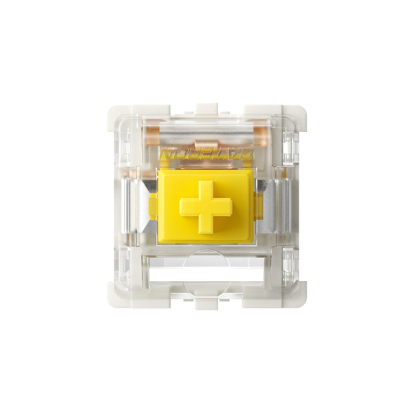 Gateron Pro Custom Switch 3pin RGB linear Yellow Red 45g 50g force mx clone switch for mechanical keyboard 50m Pre Lubed