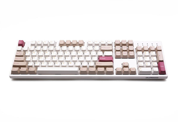 taihao Shell Sand Beach ABS double shot keycaps for diy gaming mechanical keyboard oem profile Beige Yellow Grey ISO 1.75u shift