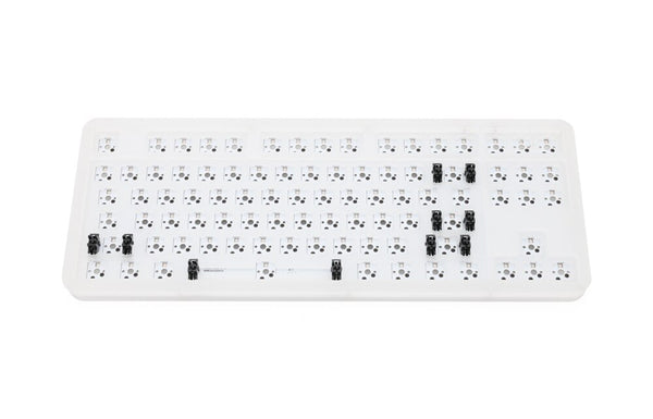 INKC 87 key Mechanical Keyboard kit 80% 87 TKL PCB Acrylic CASE hot swappable switch support lighting effects RGB switch led