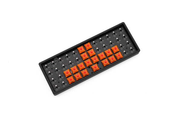 Poseidon PSD40 Case Anodized Aluminium case for custom mechanical keyboard black siver grey Blue Red for JJ40 BM40 BM40 RGB