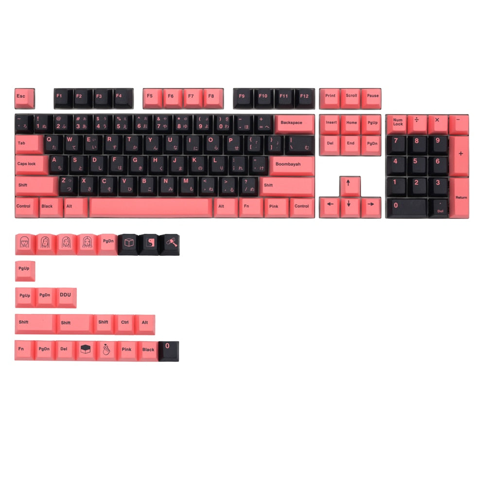 Teclas PBT XDA Tsungup - 136 Teclas Para Mecánicos, Diseño Sea Charm, ¡super Personalizables!
