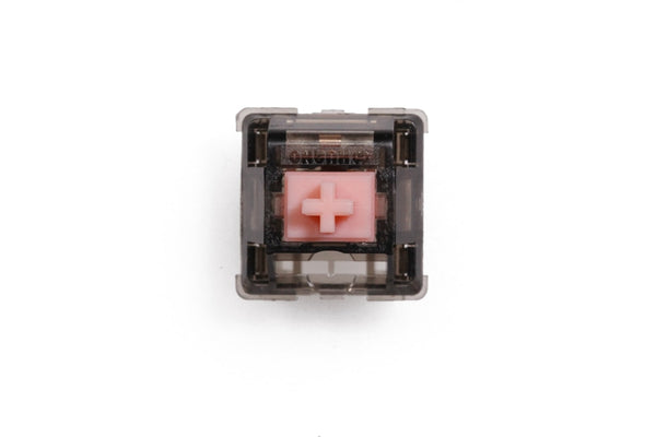 Huano Smoky Pink Switch RGB SMD Linear 80g Switches For Mechanical keyboard mx stem 3pin Black