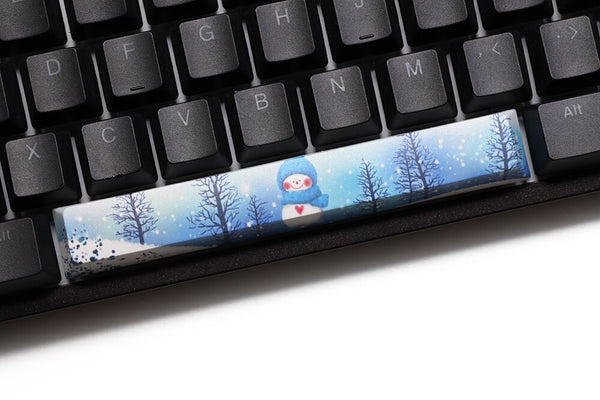 Novelty allover dye subbed pbt Keycaps spacebar for custom mechanical keyboard