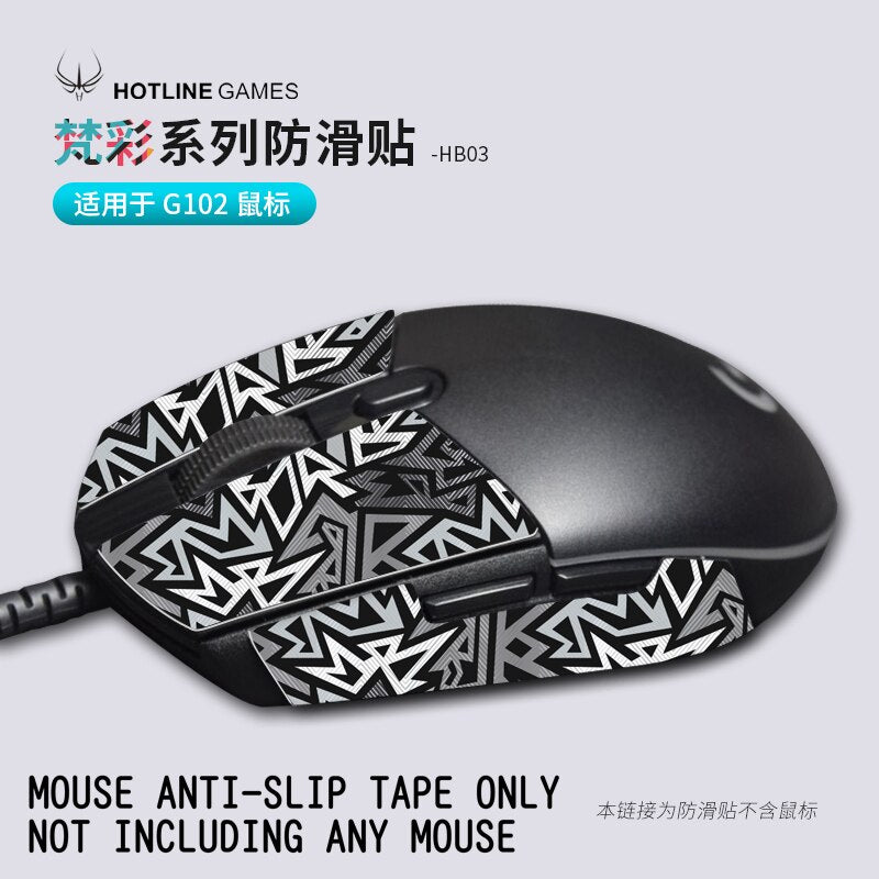 Hotline Games 2.0 Plus Mouse Anti-Slip Grip Tape for Logitech G