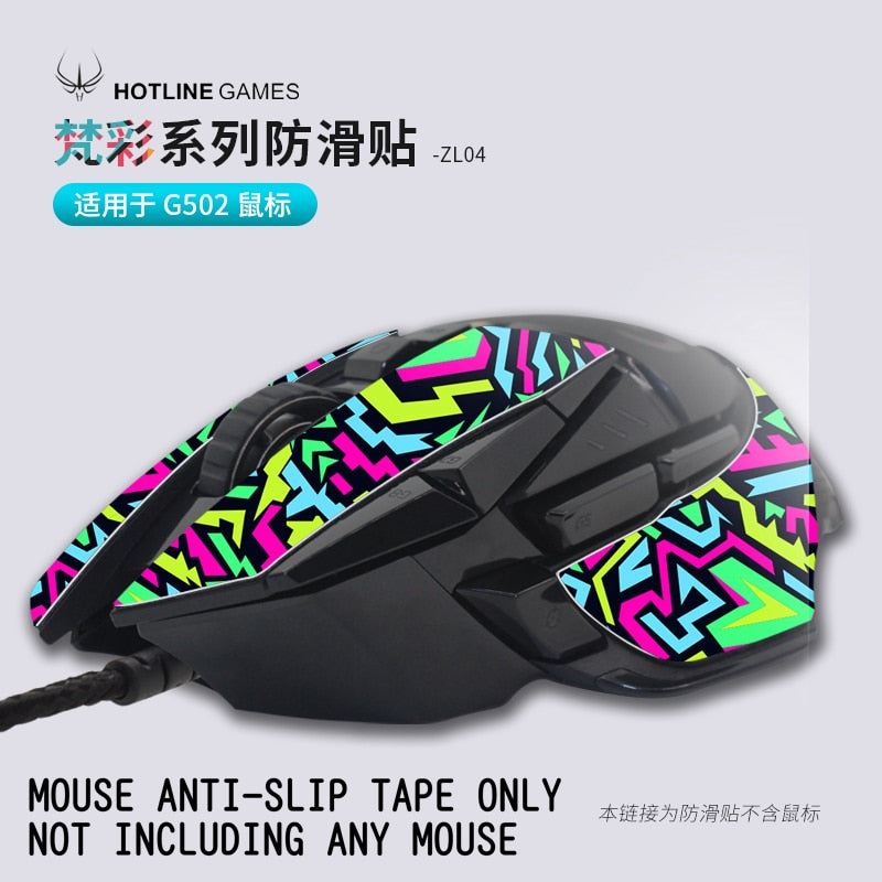 Hotline games Anti Slip Mouse Grip Tape Sticker for Logitech Pro Wi – KPrepublic