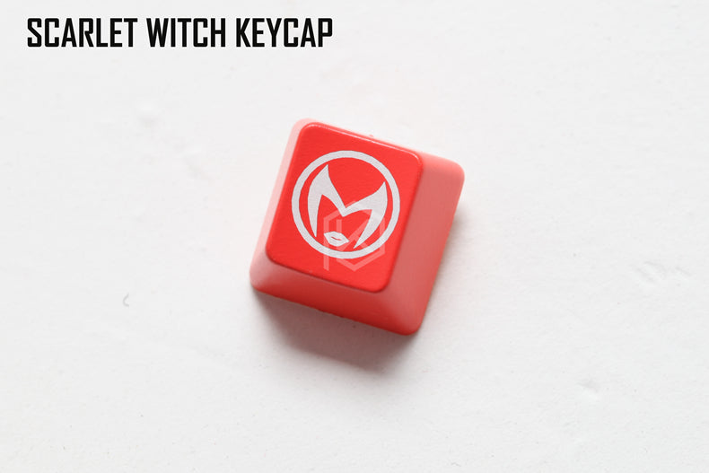 Novelty Shine Through Keycaps ABS Etched, Shine-Through Avengers Infin ...