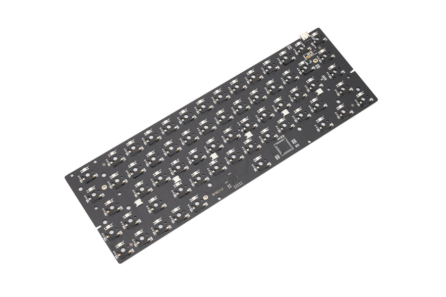 bm60 rgb 60% gh60 hot swappable PCB programmed qmk firmware type c ...