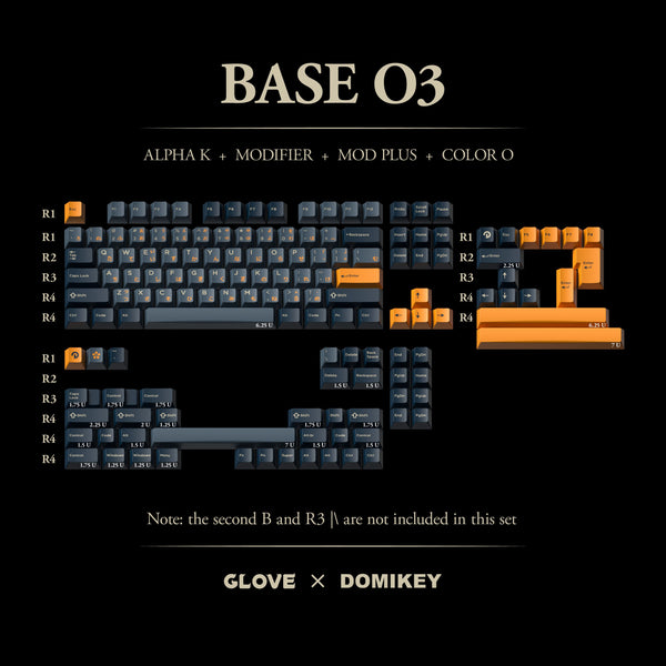 [GBEXTRAS]Domikey x GLOVE Link Fire Cherry Profile Keycaps Novelty ABS Doubleshot