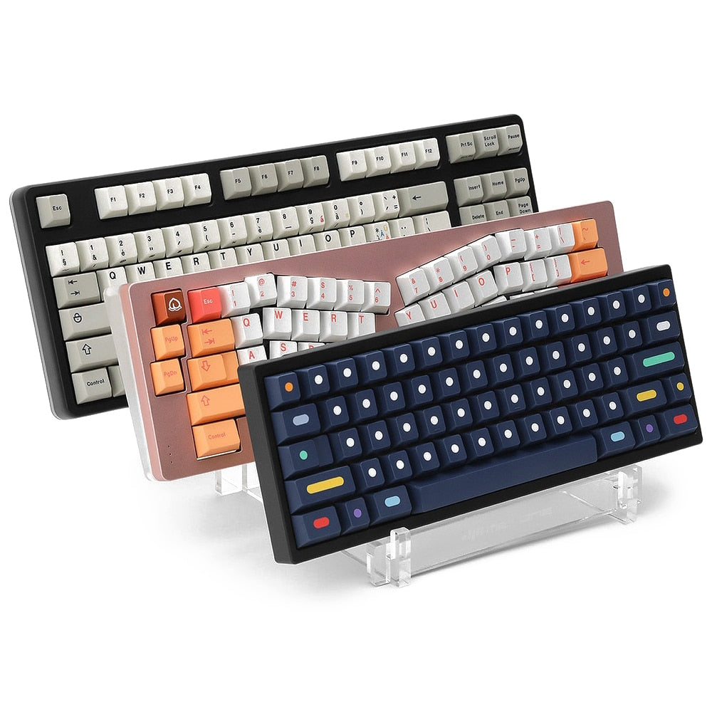 1pcs Acrylic Mechanical Keyboard Display Stand Clear 3-Tier Keyboards –  YUNZII KEYBOARD
