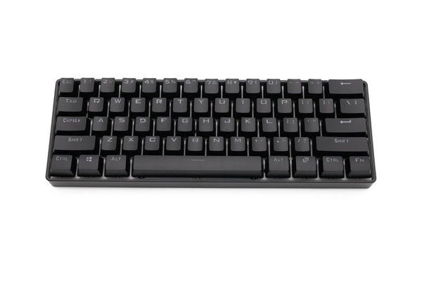 MXRSKEY 60U 60% mechanical keyboard Outemu switch type c doubleshot keycap Single Color Led Back lit blue red brown black