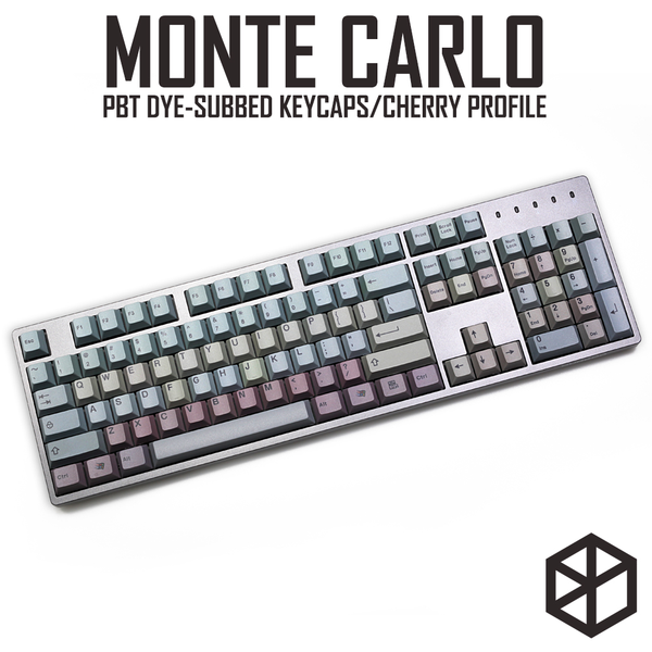 Monte Carlo Random Color keycap set Cherry profile Dye Sub Keycap Set keyboard gh60 xd60 xd84 tada68 rs96 zz96 87 104