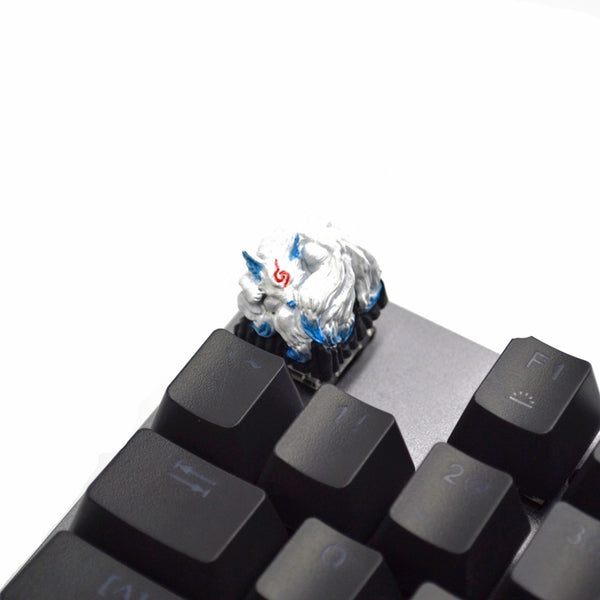 [CLOSED][GB] Lil-Moemon Nine-tailed fox Novelty resin hand-painted keycap