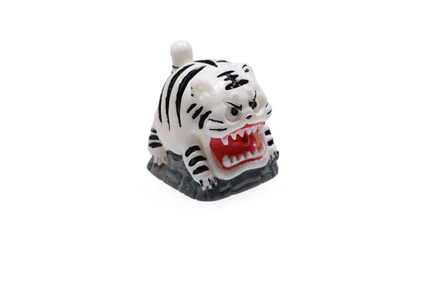 [CLOSED][GB] Cute Tiger novelty by BEE resin hand-painted keycap big cat