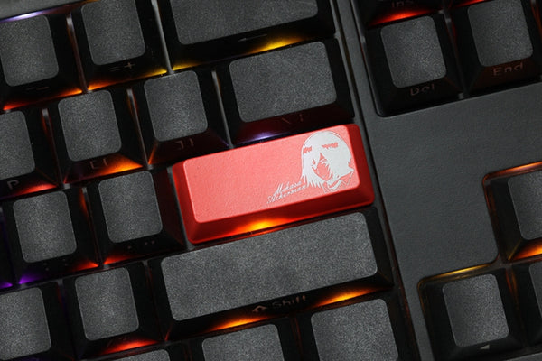 NOVELTY SHINE THROUGH ABS ETCHED ENTER KEYCAP Attack Titian inspired