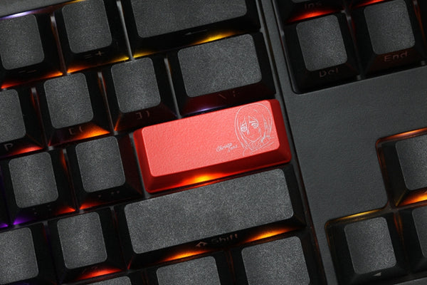 NOVELTY SHINE THROUGH ABS ETCHED ENTER KEYCAP Attack Titian inspired