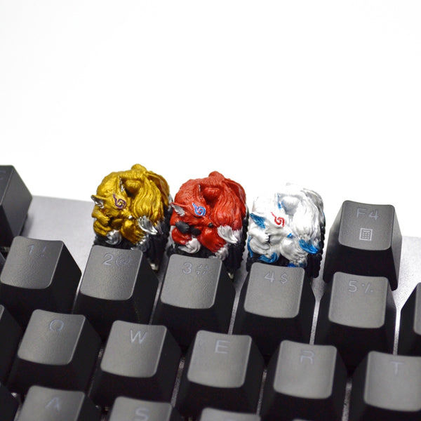 [CLOSED][GB] Lil-Moemon Nine-tailed fox Novelty resin hand-painted keycap