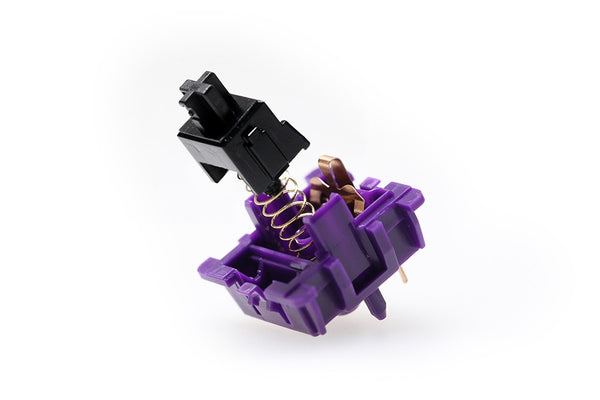 Durock Mamba Switch Linear 60g MX switch for mechanical keyboard 60m LY Nylon POM Factory Lubed Purple Yellow Gold Plated Spring