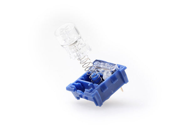 Kailh Silent Whale Islet BOX V2 Switch RGB SMD Linear Tactile 45g 60g Switches For Mechanical keyboard mx stem 5pin 100M Blue