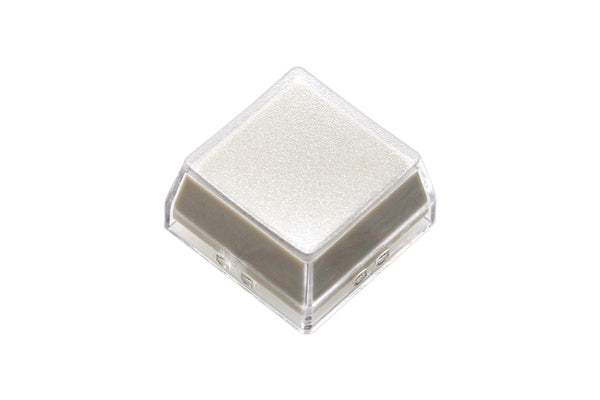 KP Frosted Top Keycap Double Layer Removable Relegendable Keycap Can add Stickers Paper for MX Stem Switch ESC Side Transparent