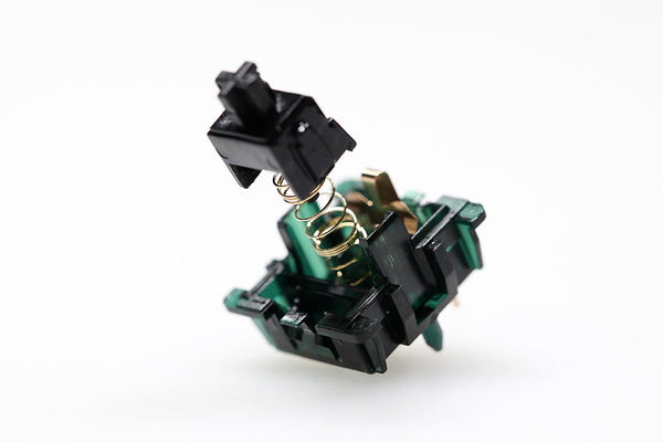 MOYU Hardess Switch RGB SMD Linear 63.5g Switches For Mechanical keyboard mx stem 5pin Dark Green 3 Stages Gold Plated Spring