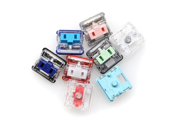 Kailh Low profile Choc switch 1350 RGB For Keyboard Crystal Red Pro Pale Blue Pink Robin Silver Brown White Yellow Orange