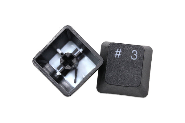 Taihao PBT double shot keycaps for diy gaming mechanical keyboard Backlit Caps oem profile light through black