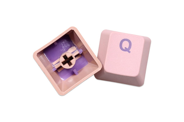 Taihao Love in Paris pbt double shot keycaps for diy gaming mechanical keyboard Backlit Caps oem profile light through ISO UK