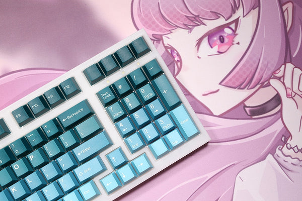 Taihao Love In Paris Pink Mechanical keyboard Mousepad Deskmat 900 400 5mm Stitched Edges /Rubber High quality soft touch Rubber