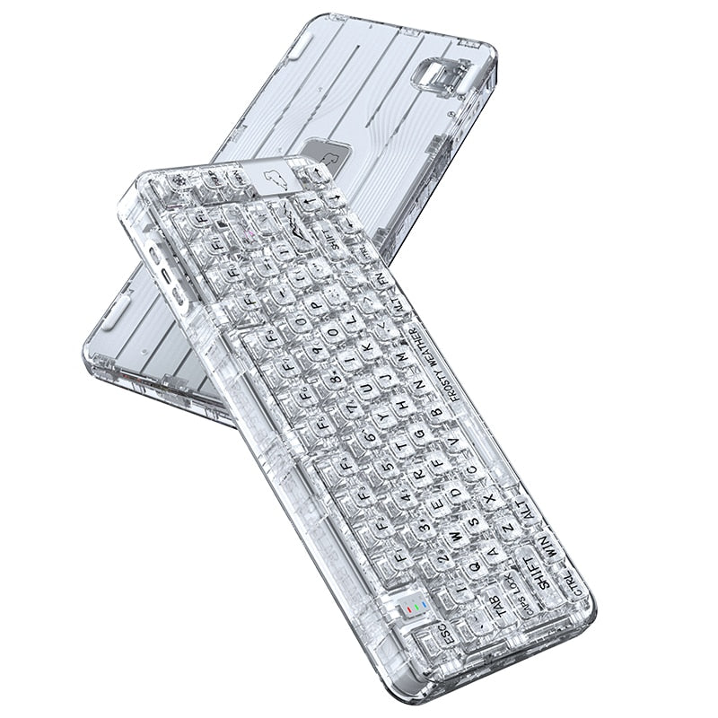 CoolKiller CK75 Polar Bear Wireless Mechanical Keyboard Transparent Ca –  KPrepublic