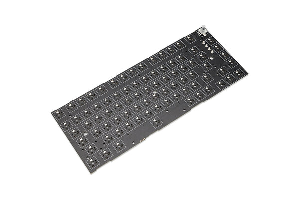 CSTC75 75 RGB 75% Hot Swappable Mechanical Keyboard Gasket Kit PCB Programmed VIA VIAL Macro Full rgb switch type c with Knob