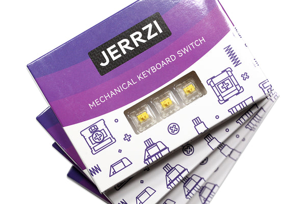 JERRZI Switch 3pin SMD RGB mx stem switch for mechanical keyboard Brown Yellow Red Black Blue