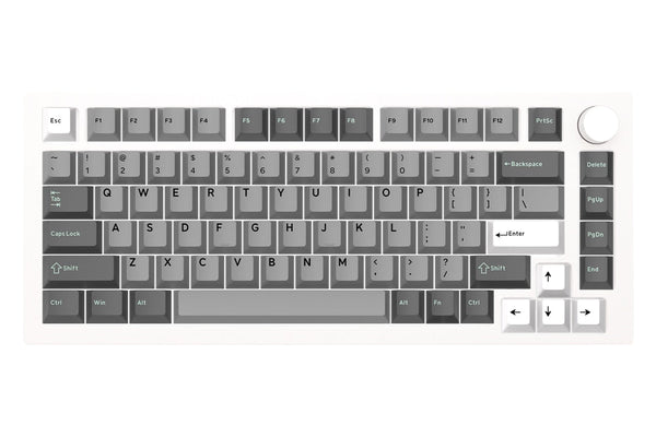 NextTime X75 75% Gasket Mechanical Keyboard GJ keycaps kit PCB Hot Swap Switch RGB Jockey BOW white sea Gateron Kailh EG