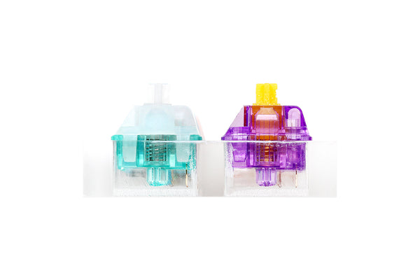 Acrylic Switch Tester TECSEE Switch for Mechanical Keyboard Coral Ice Candy Ice Grape Safety Bluesky Jadetie