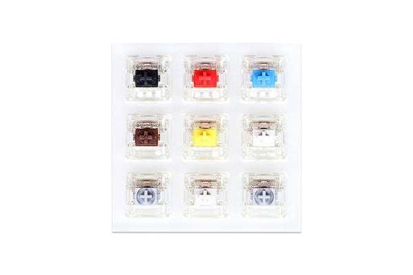 Acrylic Switch Tester Gateron Pro 2.0 Switch for Mechanical Keyboard Black Red Blue Brown White Silver Yellow