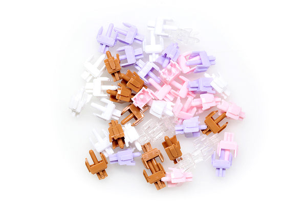 TECSEE Ice Cream Linear DIY Switch 5pin RGB SMD 62g 58g mx switch for mechanical keyboard 60m Nylon UPE POM HPE PME PC