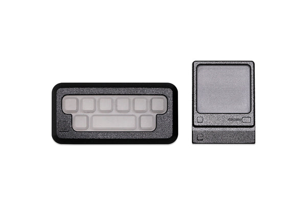 [GBEXTRAS]  Cary X F0T1 Novelty VE+C11 Keycap aluminium white black backlit