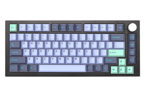 NextTime X75 75% Gasket Mechanical Keyboard GJ keycaps kit PCB Hot Swappable Switch Lighting effects RGB with switch led type c Next Time 75
