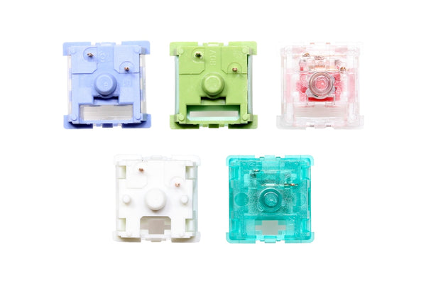 OTM Outemu Switch for Mechanical Keyboard Linear Tactile Clicky White Brown Red Blue Black Purple Silver Orange Green SMD RGB