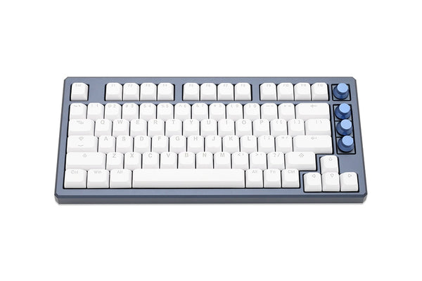 Taihao BOBO Profile White Rose ABS Doubleshot keycaps for diy gaming mechanical keyboard bobo profile 1.75u shift Alice